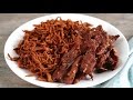 2 cách làm KHÔ HEO - Vietnamese PORK JERKY recipe