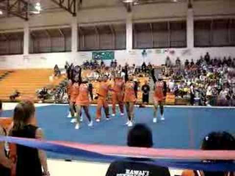 school campbell james cheerleading