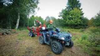 ATV TIMBER TRAILER "IB-1000" ( ATV & UTV Accessories )