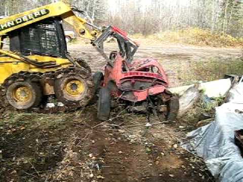 Smashing an old vw bug