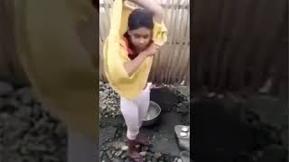 Village Girl Dress Change