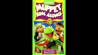 Muppet Sing Alongs - Its Not Easy Being Green 1995, Uk Vhs