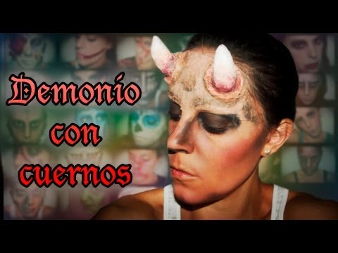 Special Effects Makeup on Maquillaje Demonio Con Venas Efectos Especiales   Silvia Quiros