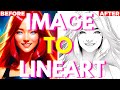 CONVERT ANY IMAGE TO LINEART Using ControlNet! SO INCREDIBLY COOL!