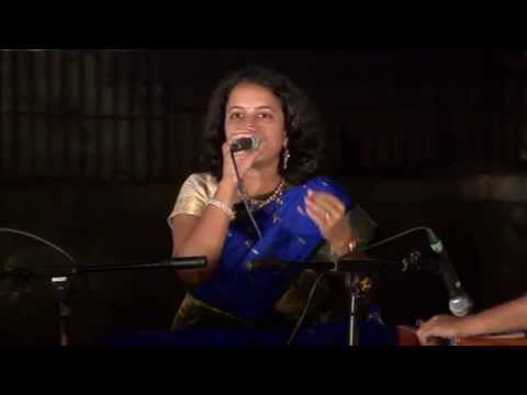 Perfoming Marathi Song Jaun Piklya Jhada Khali