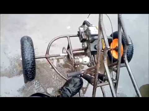 Трицикл из бензопилы дружба Трицикл из бензопилы дружба