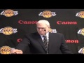 Lakers Coach Phil Jackson on 112-57 victory over Cleveland Cavaliers