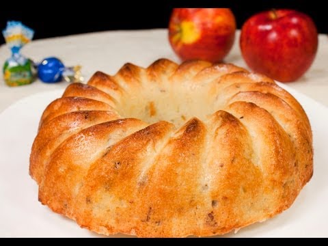 Шарлотка с яблоками видео рецепт Шарлотка с яблоками видео рецепт