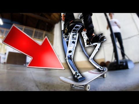 BIONIC STILTS VS SKATEPARK | SKATE CIRCUS EP 31