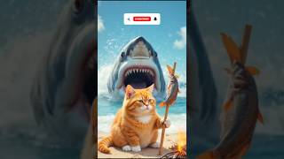 Sharks Chase And Bite Cats.
