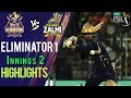 Short Highlights Innings 2 | Peshawar Zalmi Vs Quetta Gladiators|Eliminator 1 | 20Mar |HBL PSL 2018