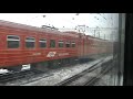 Видео От Киевского вокзала до пл. Матвеевская на ЭД4М-0345