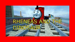 Skarloey Crash Into Rheneas Coal Cars Cbr3 Remake Clip - Rheneas And The Dinosaur