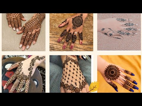 15 most beautiful mehndi designs/ Attractive mehndi designs part 14