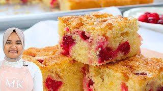 The Most Tender, Moist Cranberry Cake Recipe Ive Ever Had