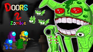 Among Us Vs Roblox Doors Floor 2 Zombie Animation