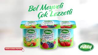 Sütaş Meyveli Yoğurt Bol Meyveli, Çok Lezzetli!