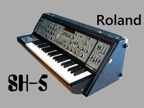 ROLAND SH-5 Analog Synth 1976 | DEMO