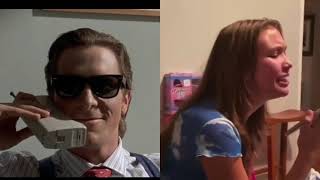 Girl Screaming While Breaking Up With Patrick Bateman Over Phone