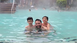 Pamos Frio Mesmo Im Entramos Na Piscina Do Canadá - Harrison Hot Springs