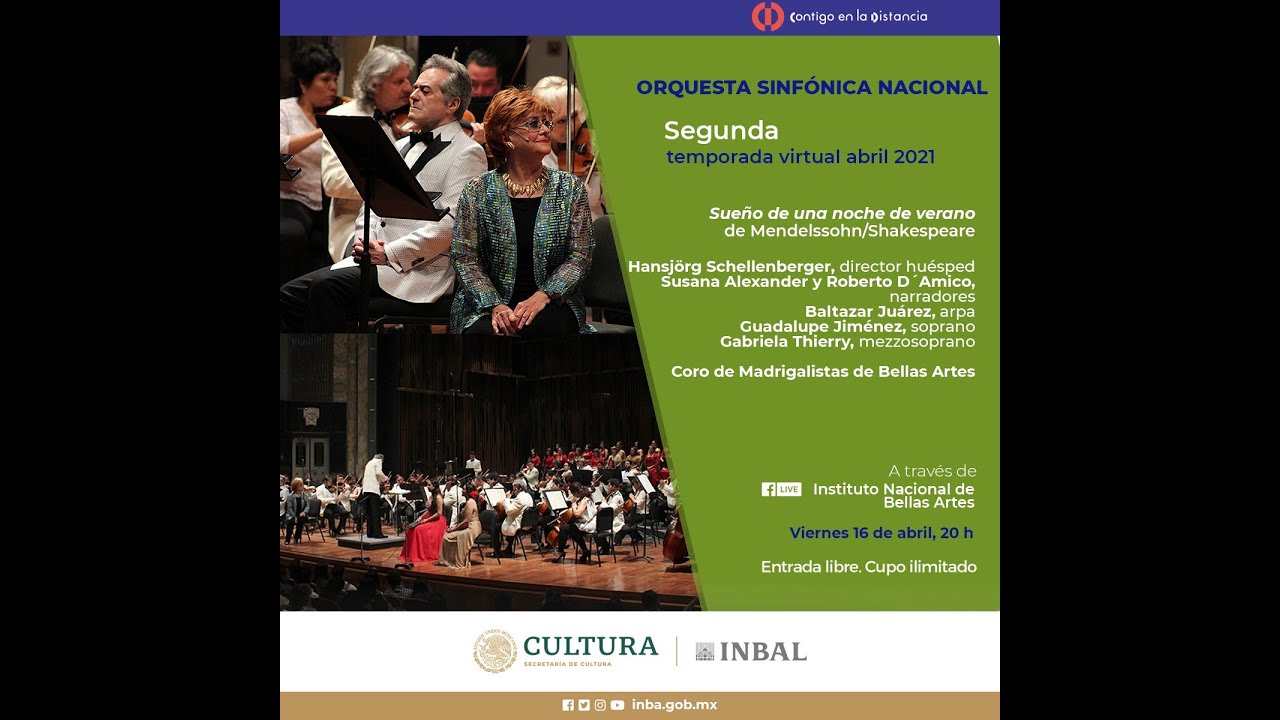 Orquesta Sinfónica Nacional / Temporada Virtual 2020