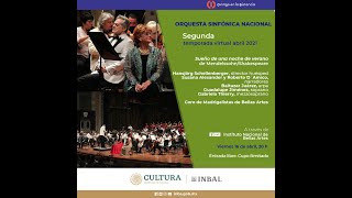 Sueño de una noche de verano / Orquesta Sinfónica Nacional / INBAL / México