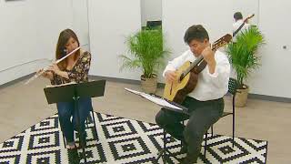El Grillo- arr. Jose Lezcano (Darren O'Neill, guitar & Natasha Loomis, flute)