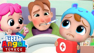Can Bebek Baba Hasta Olmuş, Bebekler Nasıl Yer Kesintisiz Bebek Ve Çocuk Şarkıları Little Angel