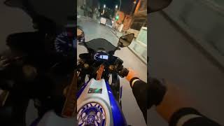 Yamaha R25 Ile Gece Gazlaması