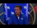 Kentucky Wildcats TV: John Calipari Pre-Texas A&M