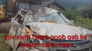Xov Xwm Tsheb Poob Qab Ke Txaus Ntshai Heev 24.10.2021