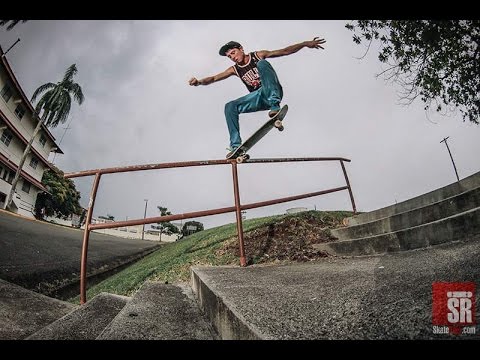 Jordan Viquéz Tres al Tiro - Skateboarding Costa Rica
