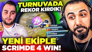 Yeni̇ Eki̇ple Arap Turnuvasinda 4 Wi̇n Alip Rekor Kirdik W Solkay, 90Fps, Skandi̇ Pubg Mobile