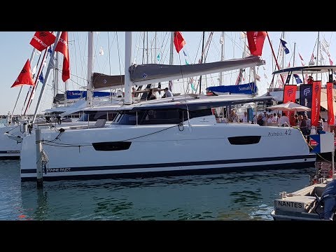 Fountaine Pajot 42 Astrea 2018 catamaran at La Grande Motte