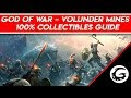 God of War - 100% Collectibles Volunder Mines Guide Full Commentary | Gaming Instincts