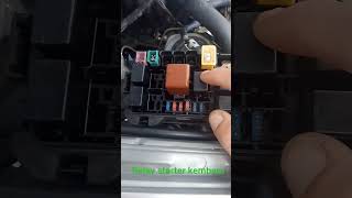 Kedudukan Relay Starter Perodua Kembara