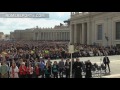 El Papa saluda a "los cuervos", los hinchas del San Lorenzo de Almagro
