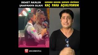 Demet Akalın Garson Kafasına İçki Döktüğü Zaman Garsonlar Kaç Para Kazanıyor