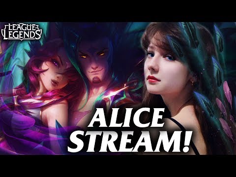 🌸Играем с Алисой🌸 → League of Legends Stream / Лига Легенд стрим
