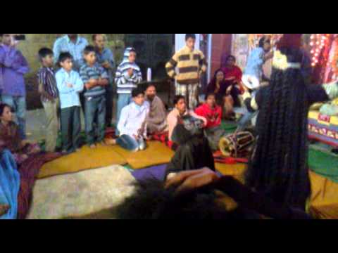 Deepak kashyap sujanpur Maa Kalii jagran jhanki Ran me kud padi...