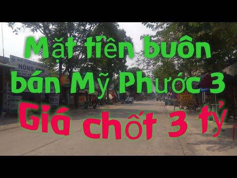 Bán đất Mỹ Phước 3, lô J53 đường DJ10, Khu J sát chợ tự phát DJ9 Mỹ Phước Bình Dương