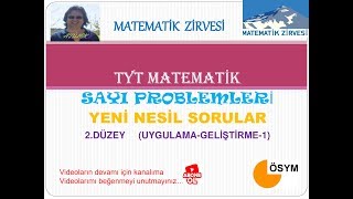 2020 TYT SAYI PROBLEMLERİ 2.DÜZEY(UYGULAMA VE GELİŞTİRME-1)