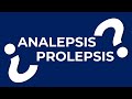 ¿Cuál es la diferencia entre ANALEPSIS y PROLEPSIS?