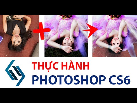 Thực hành Photoshop CS6 | Hướng dẫn ghép cô dâu lần 2