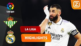 GOAL BENZEMA AFGEKEURD DOOR HANDSBAL! ✋❌ | Real Betis vs Real Madrid | La Liga 2