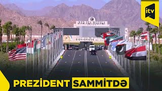 İlham Əliyev Qəzza Sammitində Canli