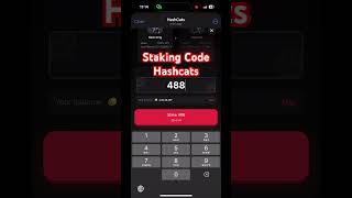 29 & 30 August New Staking Code Hashcats