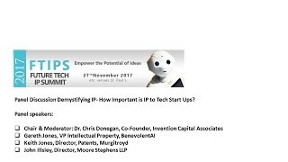 Demystifying IP- How Important is IP to Tech Start Ups?
