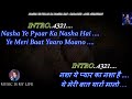 Nasha Ye Pyar Ka Nasha Hai Renewed Karaoke With Scrolling Lyrics Eng. & हिंदी