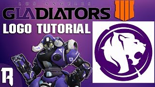 L.a Gladiators Logo Tutorial Black Ops 4